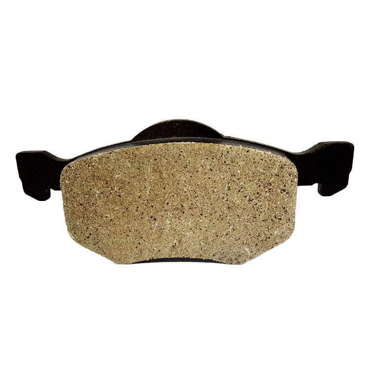 Pastilla de freno auto semimetálica de venta caliente